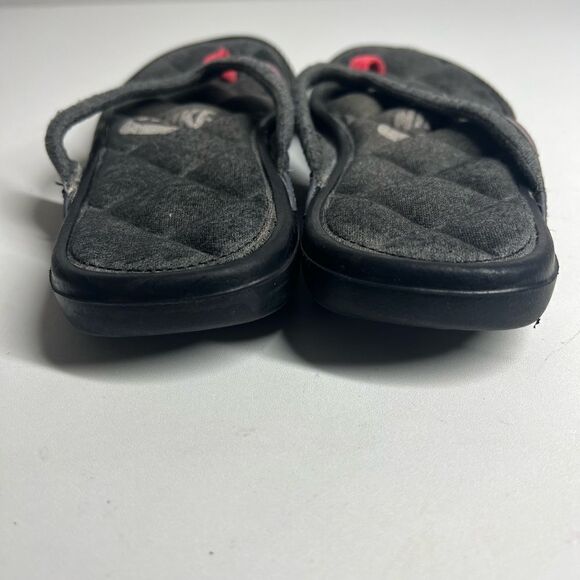 Nike Flip flops Sandals Women’s Size 9 Quilted Sole Thong Gray Pink - Picture 3 of 9
